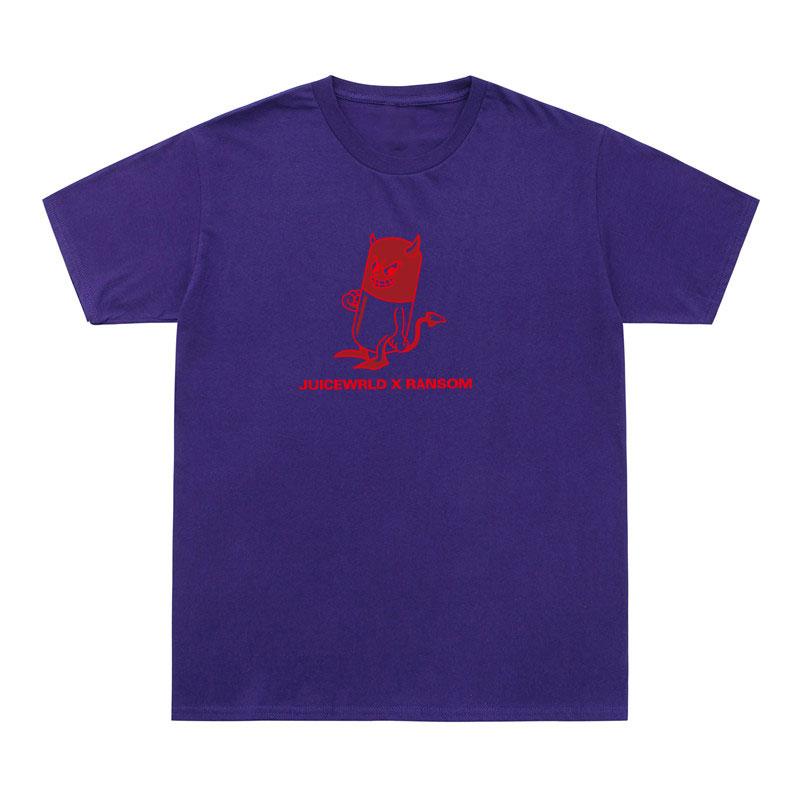 

Fashion Juicewrld X Ransom T Shirt Men Women Cotton O-Neck T-Shirt Rapper Hip Hop Tee Shirts Juicewrld Brand Swag Tee Tops 4XL