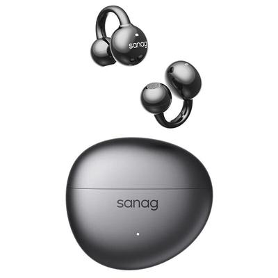 SANAG S7S AI Bone Conduction Ear-Clip Headphones