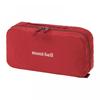 MONTBELL Portable Storage Sports Nylon Toiletry Bag Medium Unisex Couple Red