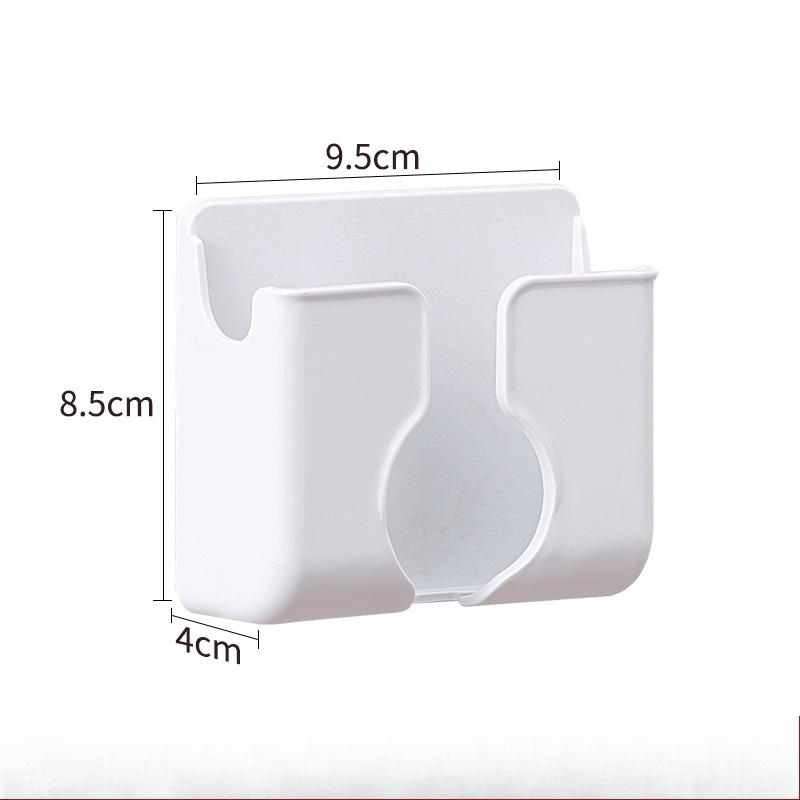 Adhesive Mobile Phone Storage Rack Charging Wall Hanging Storage Lazy Person's Bedside Mobile Phone Stand