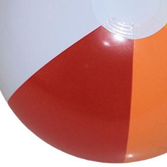 10Pcs Inflatable Beach Ball Leak-proof Inflatable Play Ball Colorful Balloons Beach Sports Shower Ball for Summer Activities