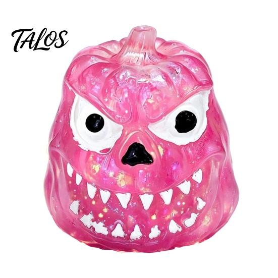 Novelty Gifts for Birthday Halloween Pumpkin Maltose Squeeze Toy, Soft Slow Rising TPR Fidget Toy Interactive Games Travel Stress Relief And