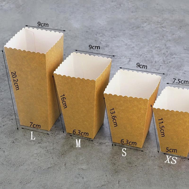 Disposable Kraft Paper Folding Box