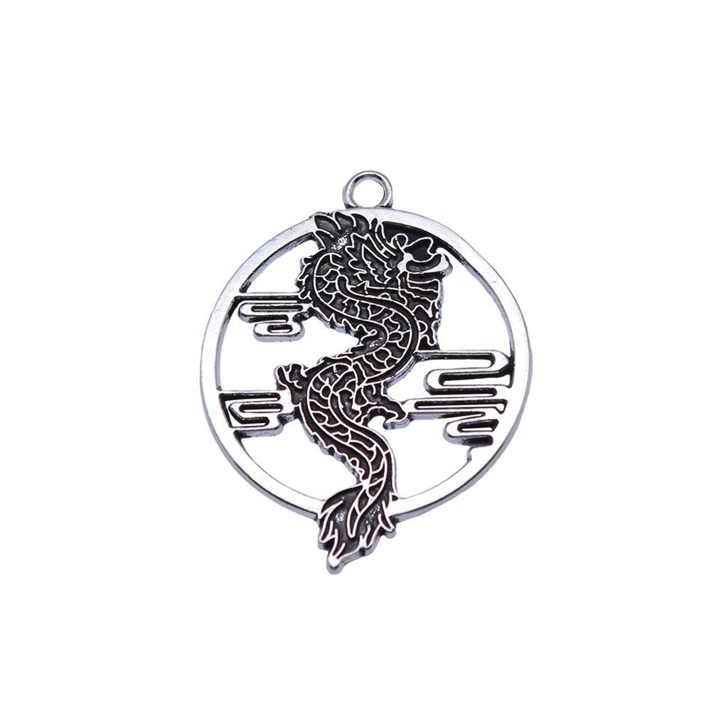 Alloy Pendants Dinosaur Dragon Wing Charms Vintage For Gothic DIY Jewelry Making Supplies