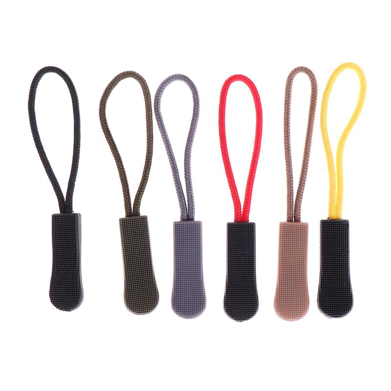 Outdoor Zipper Pull Puller End Fit Rope Tag Fixer Zip Cord Tab Replacement Clip