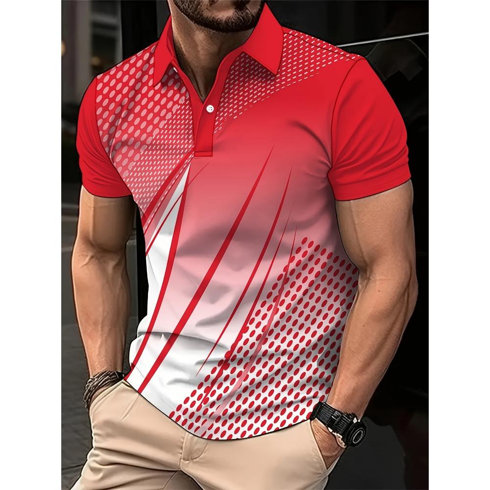 Men's Summer Sweatshirt - Breathable and Comfortable Casual Short Sleeve Polo