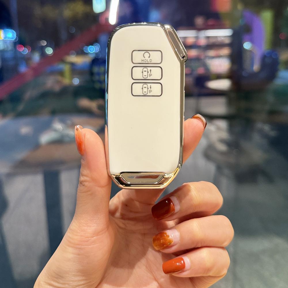 7 Buttons TPU Car Key Case Cover for Kia 2022 Sportage 2023 Niro Hybrid 2021 Sorento 2021 2022 MQ4 2022 EV6 GT-Line K8 V6