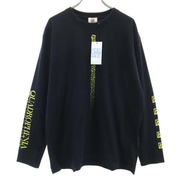 Unused VAST222 18ss Made In Japan Sleeve Print Long Sleeve Sweat Trainer Men's Used