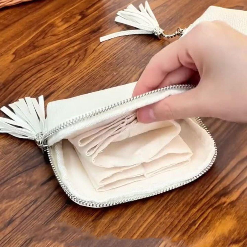 Pu Leather Jewelry Packing Bag Bracelet Jewelry Holder Box Fashion Jewelry Storage Case  Vacation