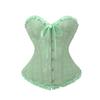 Women's Corset Top with Lace-Up Front Bustier Shapewear for Daily Wear