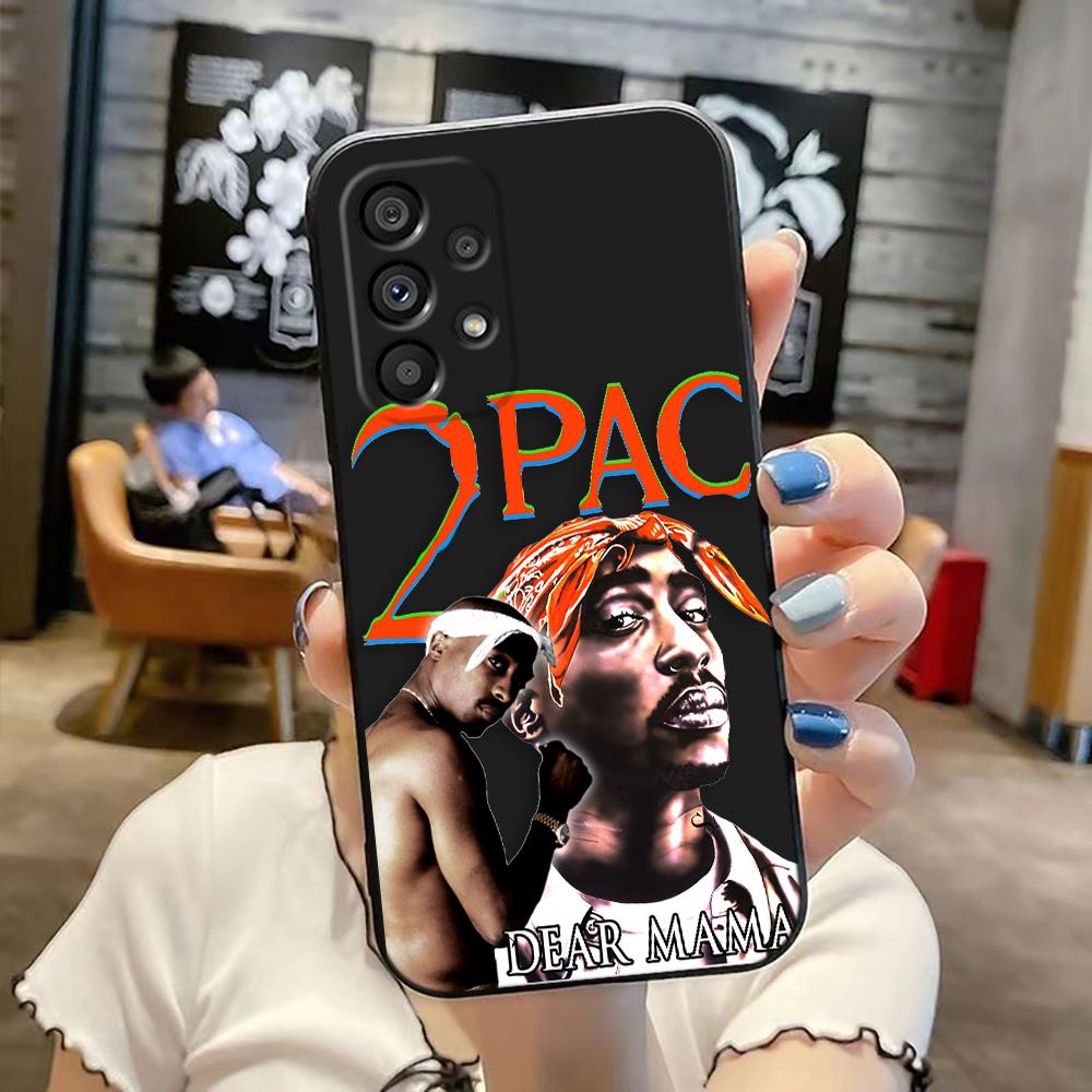 Rap-Sänger 2pac Tupac Hülle Für Samsung Galaxy M33 M53 NOTE 20 10 8 A02S A03 A03S A04 A04E A05S A06 A12 A13 A14 A15 A20S Hülle