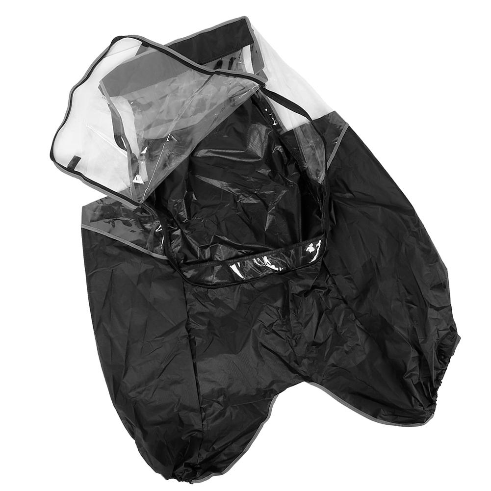 Kinder Fahrrad Regenmantel Fahrrad Regenschutz Regenschutz Fahrrad Rücksitze Regenmantel Schwarz