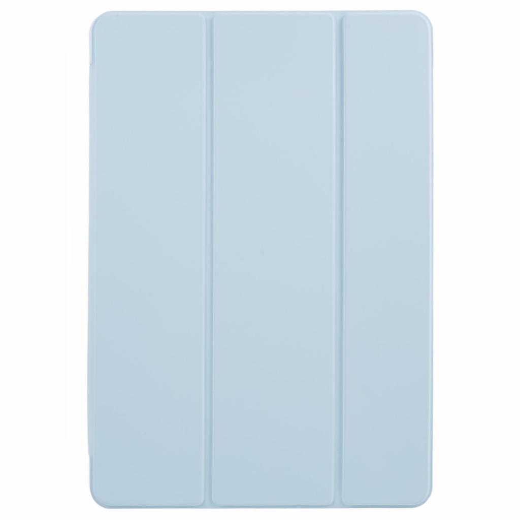 For vivo Pad3 Pro PU Leather Case Soft Silicone Tablet Cover Tri-fold Stand Protective Shell