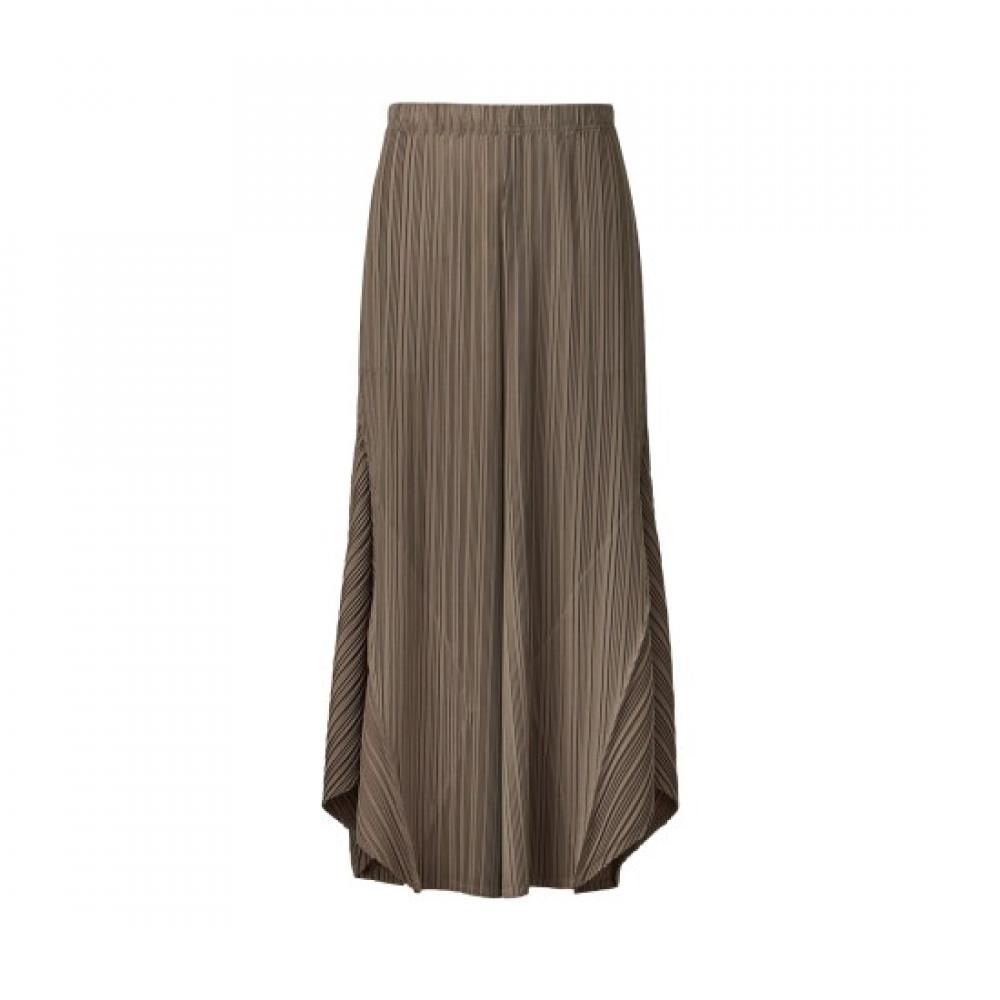 Pleats Me geoMetric Diagonal Cut Pleated Balloon Pants Pppts326003