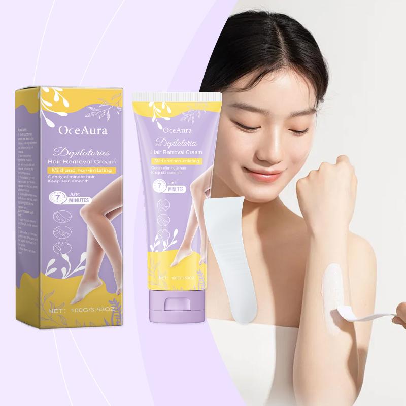 Depilatory Cream for Delicate Skin Fast Hair Removal Body Hair Softener for Underarm Private Area Suitable for Daily Home Use