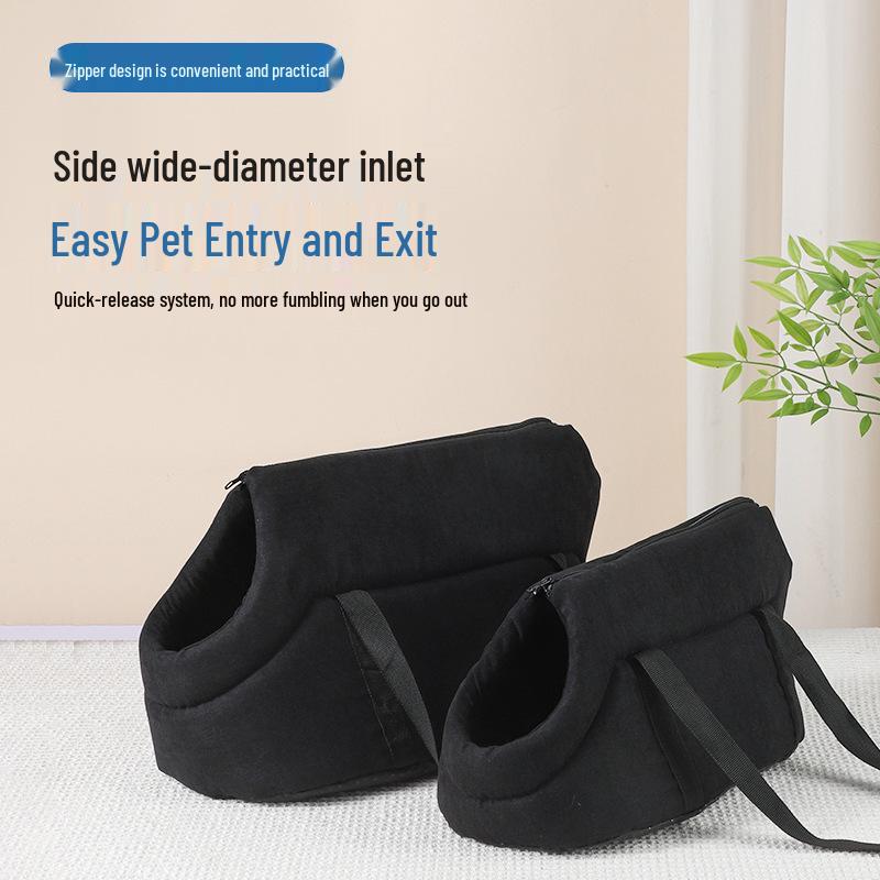 

Foldable Portable Pet Carrier - Single Shoulder & Crossbody Bag for Cats and Dogs Small