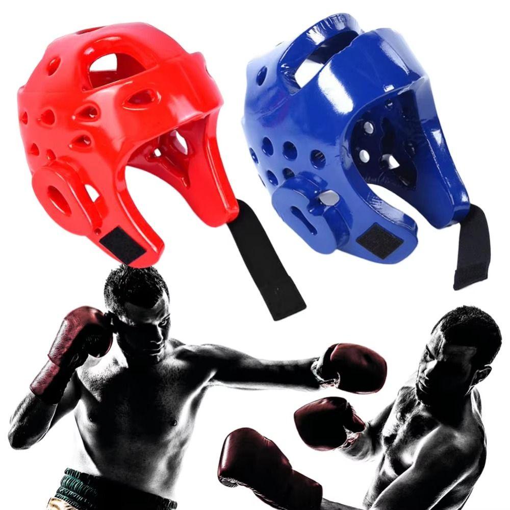 Head Protection Muay Thai Helmet Portable Kickboxing Helmet Head Guard Karate Helmet  Competition