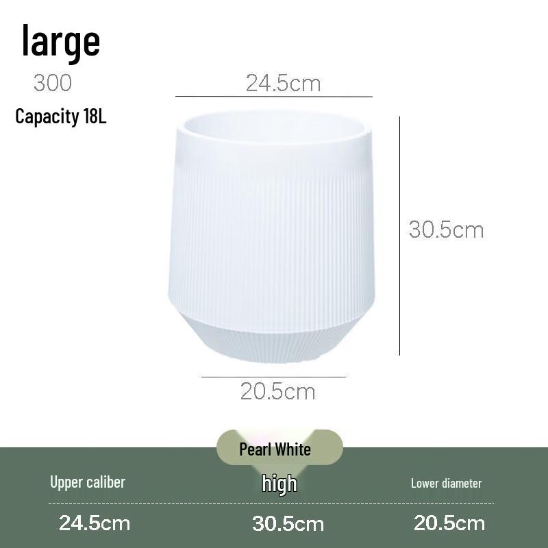 KEYSHEEL Nordic Style Tall Plastic Flower Pot