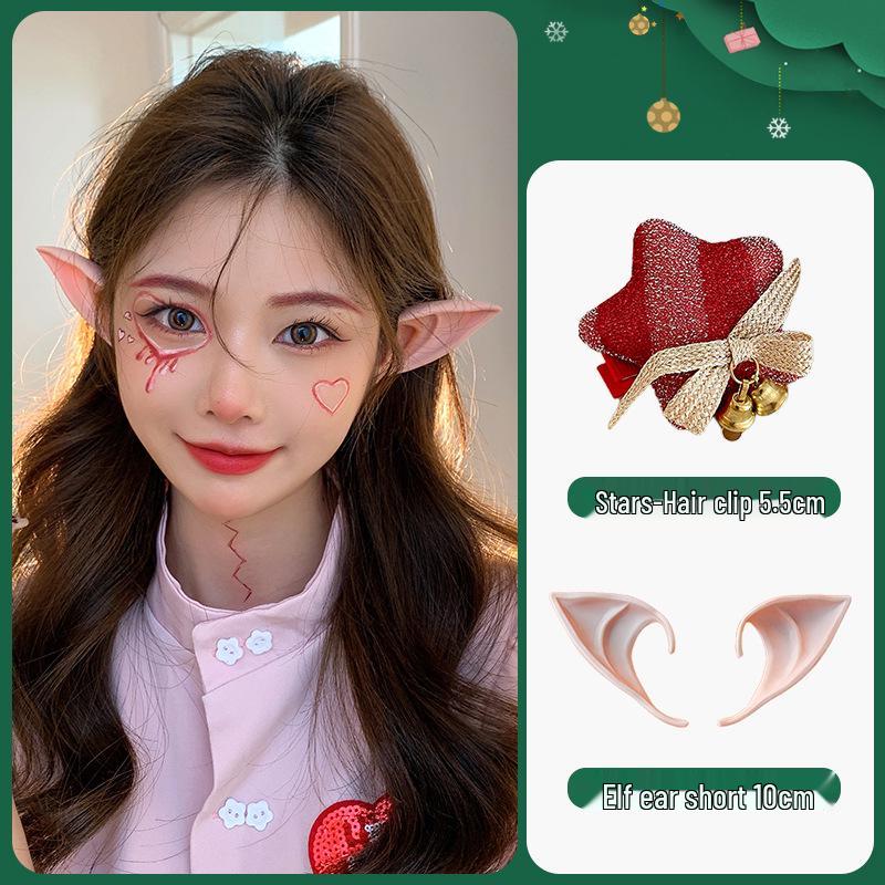 Women's Christmas Plush Hat Headband Hair Accessories