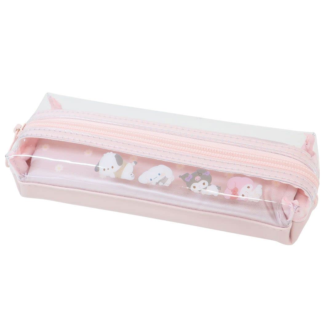 

Kamio Japan Прозрачный пенал на 2 отделения с персонажами Sanrio Sanrio [Пенал]