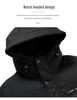 Men's Casual Hooded Patchwork Down Jacket (90% Down) - Winter 2025 Collection