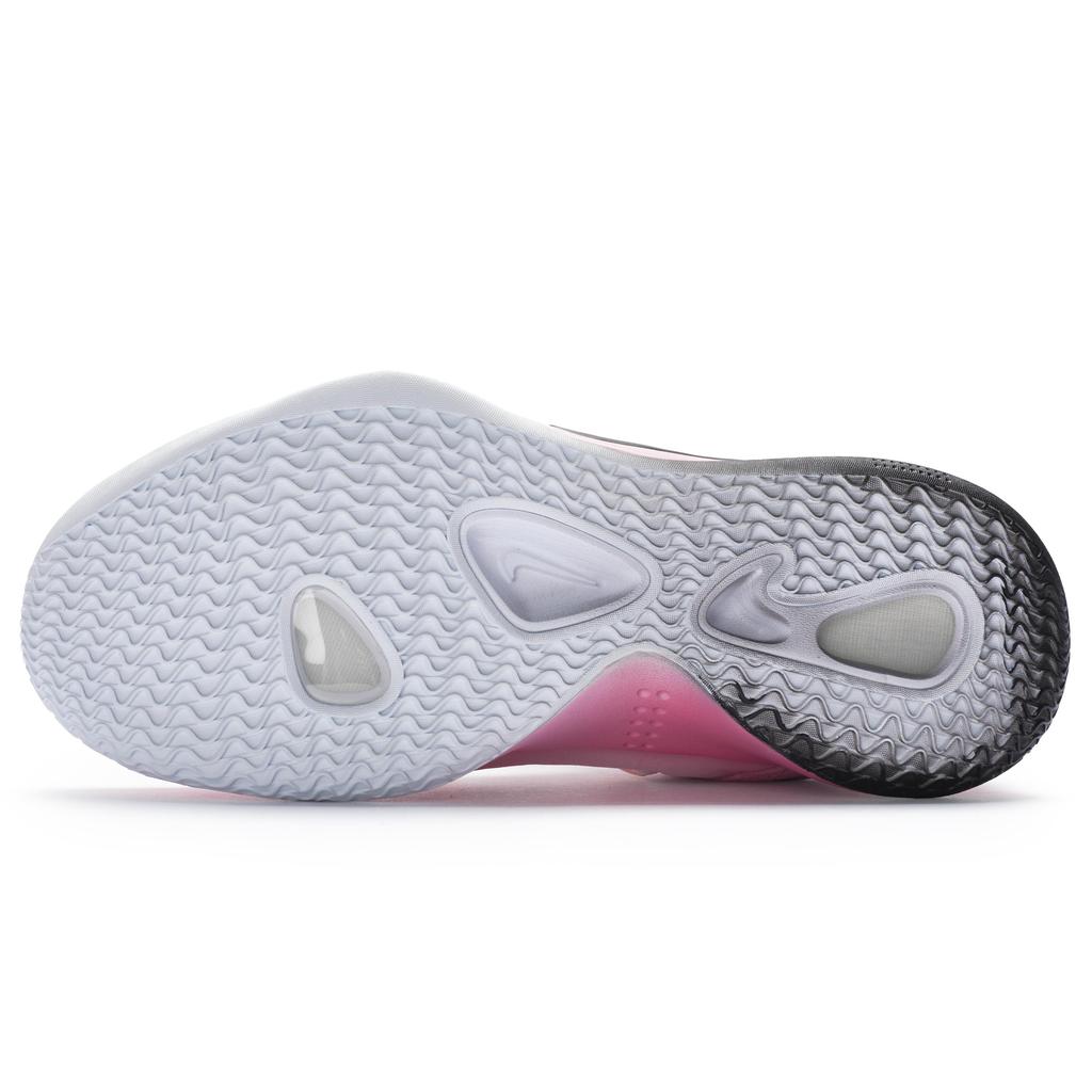 Nike Hyperdunk 10 Cushioning Slip Resistant Abrasion Resistant Low top Basketball Shoes Men's Pink AR0465-100(Team80-)