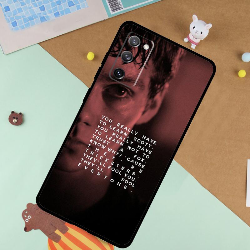 Dylan O'Brien Teen Wolf Weiche Hülle Für Samsung Galaxy S25 Ultra S9 S10 S20 FE S21 S22 S23 Plus S24 Ultra Funda Cover