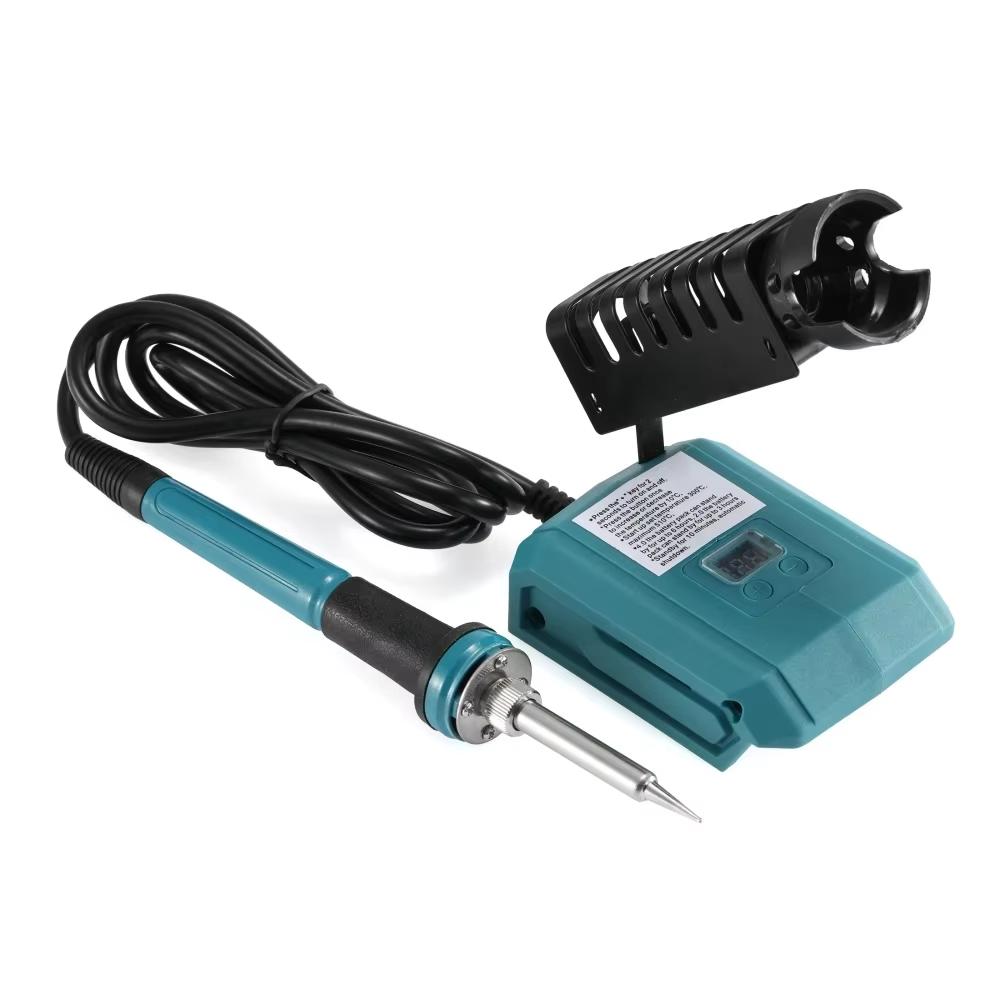 60W Electric Soldering Iron For Makita 18V Li-ion Battery Wireless Welding Tool 300-500℃ Temperature Adjustable Fast Heating
