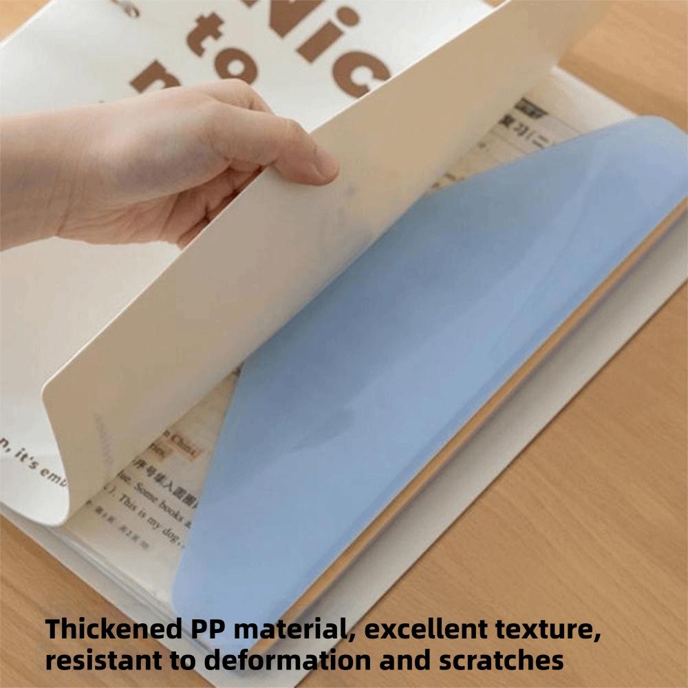 Detachable A4 File Folder Large Capacity 2 Hole Binder Folders  Office Storage