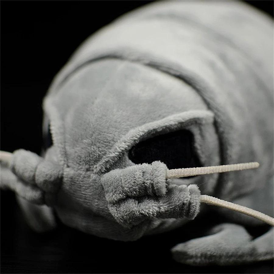 Giant Isopod Plush Toys High Fidelity Anime Cute Plushie Sea Lice Lifelike Animals Simulation Stuffed Doll Kawai Toy Gifts