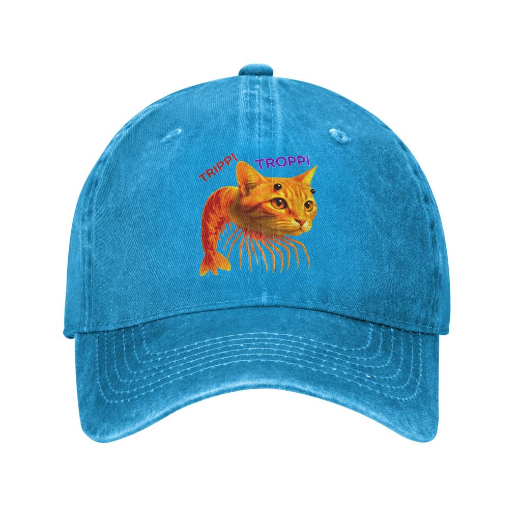 Trippi Troppi Cat Casual Baseball Cap Spring Trucker Hat Sunscreen Outdoor Sports Hip Hop Hats Female Male Baseball Caps