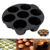 Silicone Cake Mold 7 Hole Airfryer Accessories Microwave Oven Baking Mold Food Grade Baking Cake Silicone Mold Baking Tools