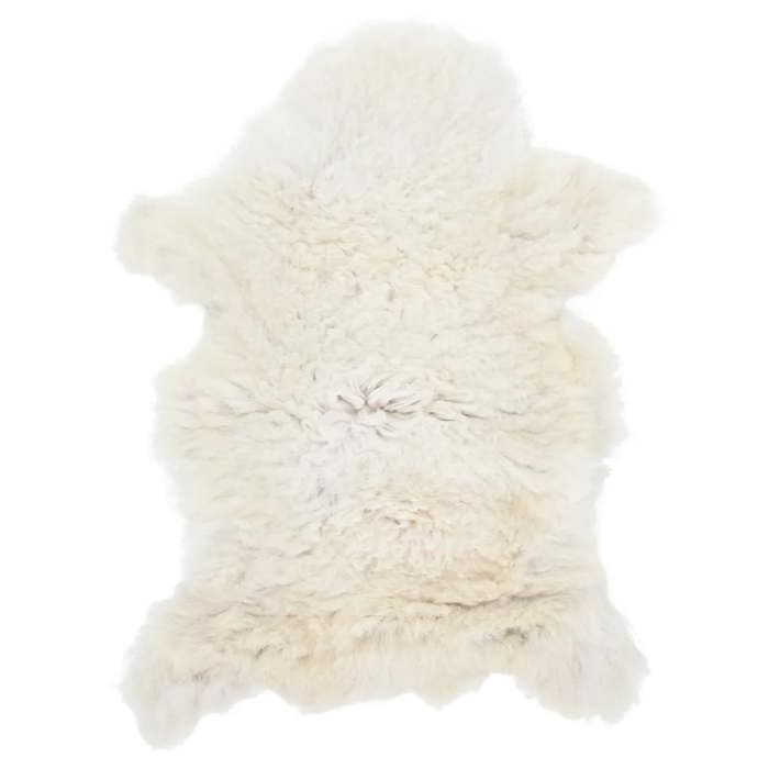 VidaXL Peau de mouton Crème (60-70)x(90-100) cm