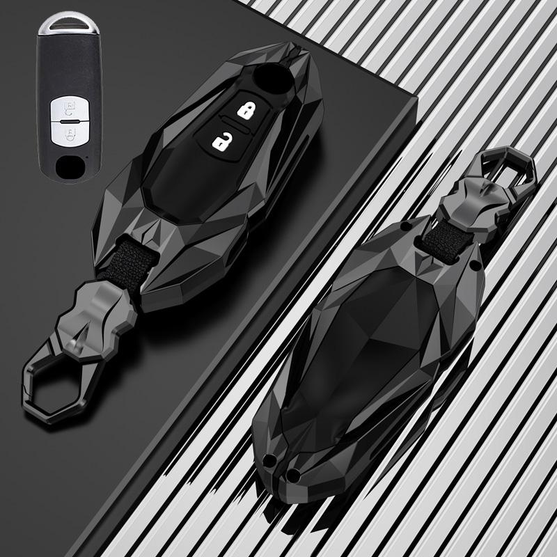 Zinc Alloy Auto Key Fob Cover Case Fit For Mazda 2 3 6 Atenza Axela Demio Cx-5 Cx5 Cx-3 Cx7 Cx-9 Auto Accessories