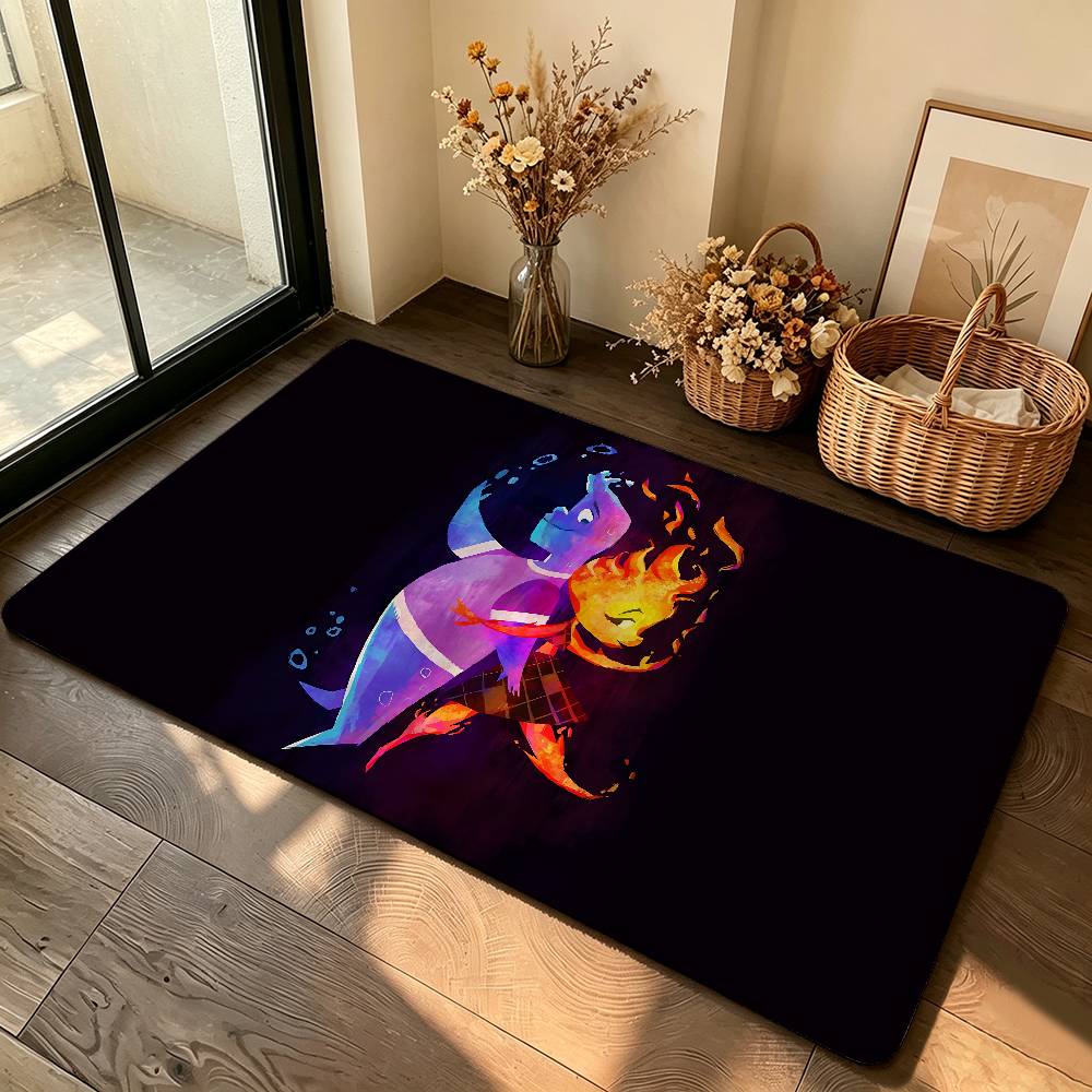 Cute E-elementalS Cute Carpet Bathroom Anti-slip Mat Door Mat Home Decoration Mat Entrance Door Mat Scratch-resistant Door Mat
