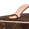 Louis Vuitton Pěkný Elegantní Tvar Lv Monogram Kovová Hlava Zipu Potahované Plátno Kosmetická Taška Kabelka Mini Dámské Kabelky Hnědá M44495