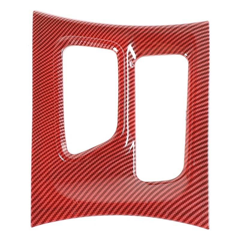  ABS Interior Gear Shift Panel Decoration Protective Cover Sticker Fit For Dodge Charger 2015 Up Interior Accessories