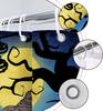 Halloween Shower Curtain Set, Halloween Bathroom Set 4, Bathroom Decor Sets With Shower Curtain And Rugs Accessories, Ghost