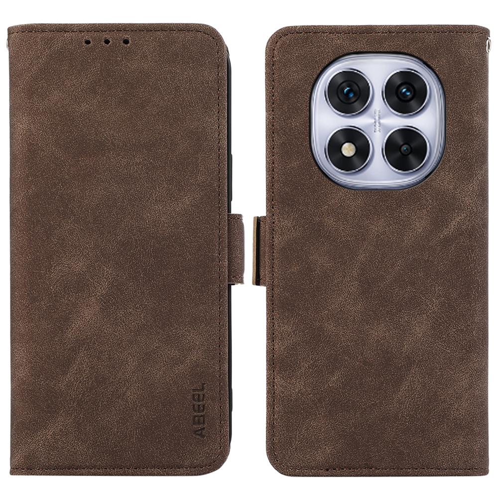 For Xiaomi Redmi Note 14 Pro 4G Case PU Leather Folio Stand View RFID Blocking Phone Cover