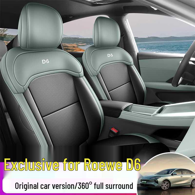 Roewe D6 2026 Model Car Seat Covers: 450 Premium, Smart, & 520 Comfortable All-Season Full Coverage Cushions