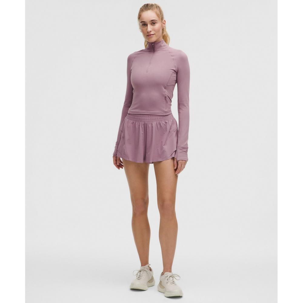 Lululemon Shake It Out High Rise Running Short 2.5  Lavender Lux