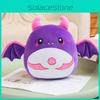 Bat Cartoon Purple Dumpling Plush Toy Cute Girl Children Halloween Gift Doll