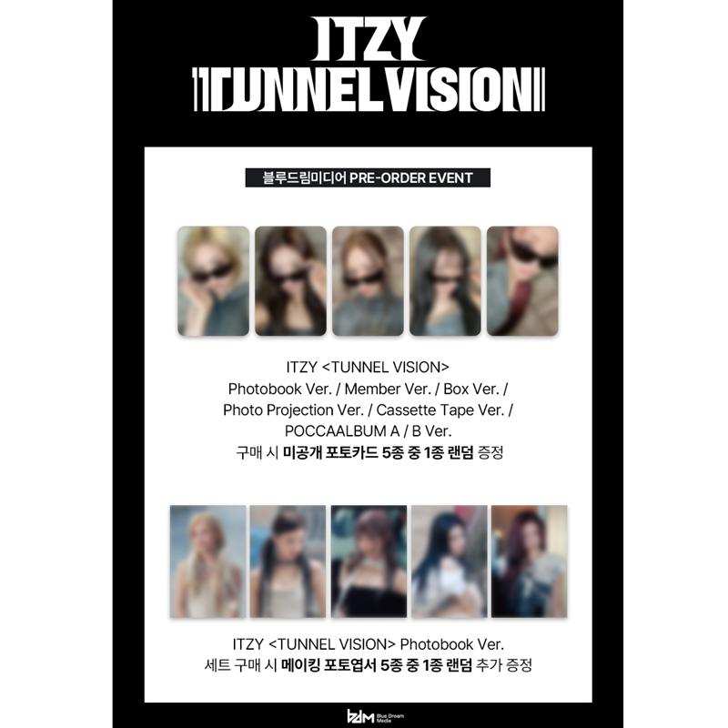 [Pre-order] ITZY - Tunnel Vision (Photo Projection Ver.)(Online Benefit)