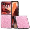 For Motorola Razr 60 Ultra 5G Case Colored Glitter PU+PC Shockproof Phone Cover