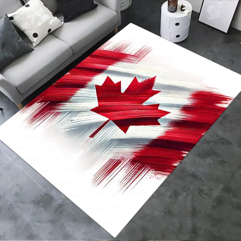 2025 New Canada Soccer Carpet Rug for Living Room Bedroom Home Sofa Decoration,Kids play Non-slip Floor Mat