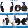 Geekria Earpads & Headband Repair Kit Sony PlayStations Gold Wireless Headset CECHYA-0083 Compati...