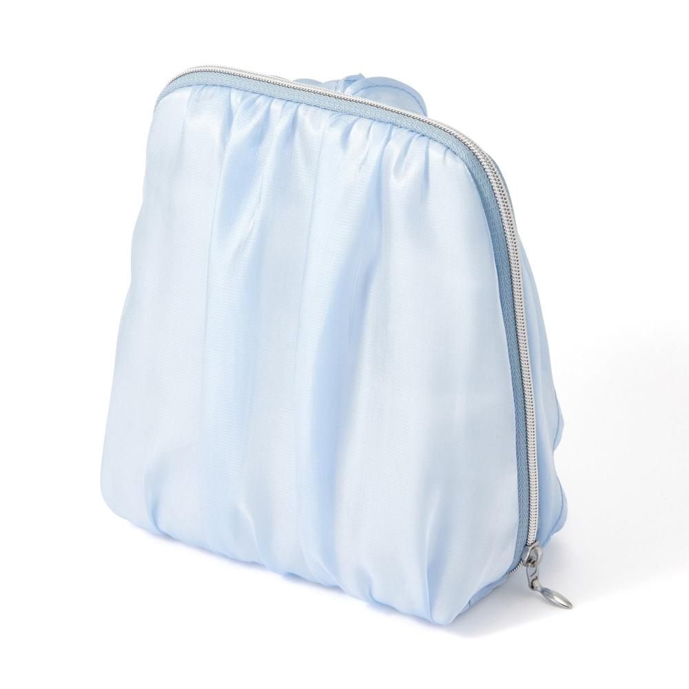Franc Franc Japan Organza Flower Stand Pouch Light Blue