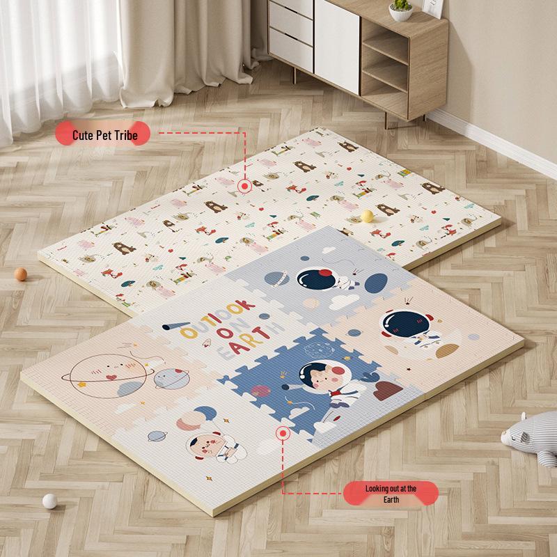 

Manlong Набор из 12 элементов XPE Детский развивающий коврик-пазл для ползания