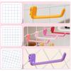 Metal Mesh Panel Hook Plastic Multi-Purpose Supermarket Display Racking Storage Hook Wall-mounted Keys Hangers Home Organization