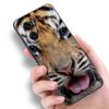 Cute Little Tiger Phone Case For Xiaomi Redmi Note 7 8 8T 9 9S 10 10S 10T 11 11S 4G 11E 11T Pro 5G Soft TPU Black Cover